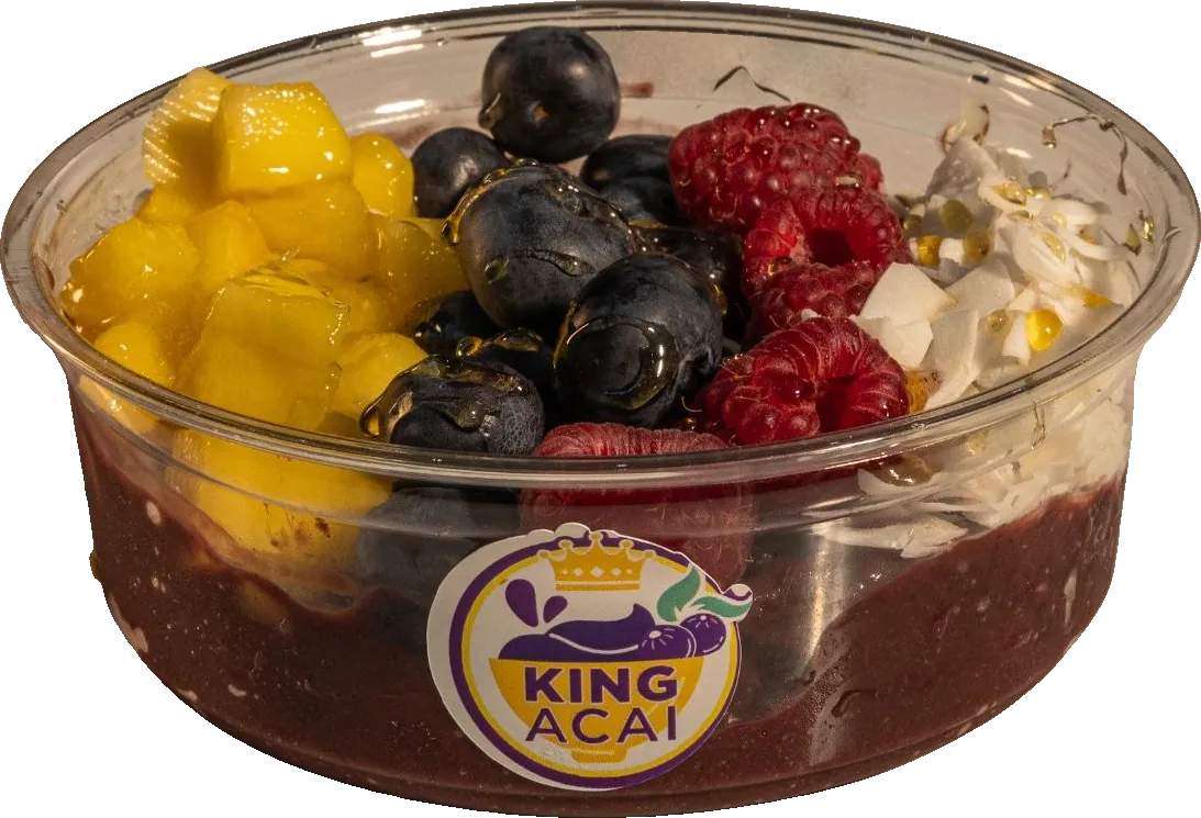 Tropical Thunder: купа асаѝ с манго, боровинки, малини и кокос